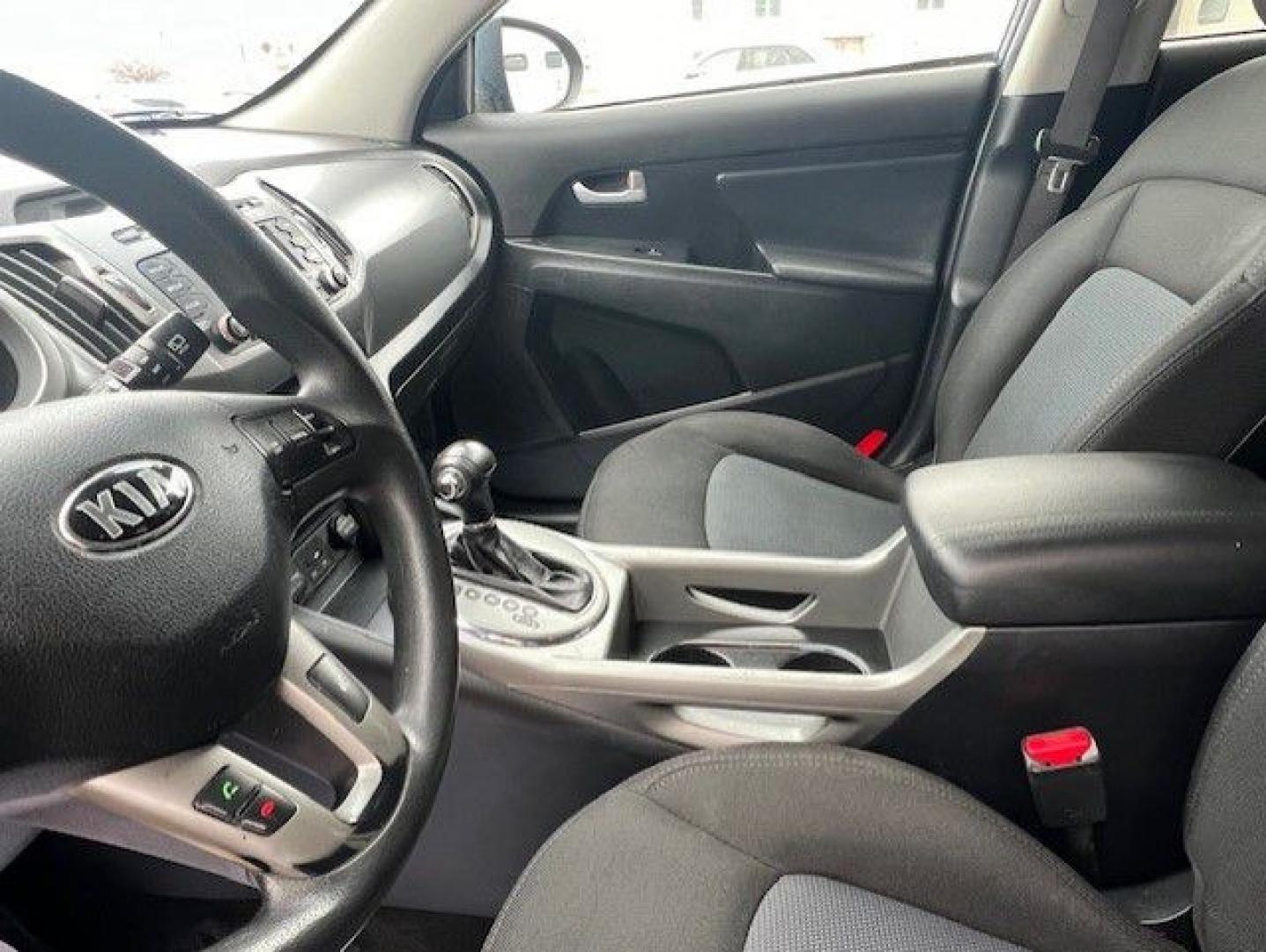 2016 BLUE KIA SPORTAGE LX (KNDPB3AC2G7) with an 2.4L engine, Automatic transmission, located at 1100 W. Sheridan Ave., Shenandoah, 51601, (712) 246-1600, 40.765678, -95.388817- Photo#6