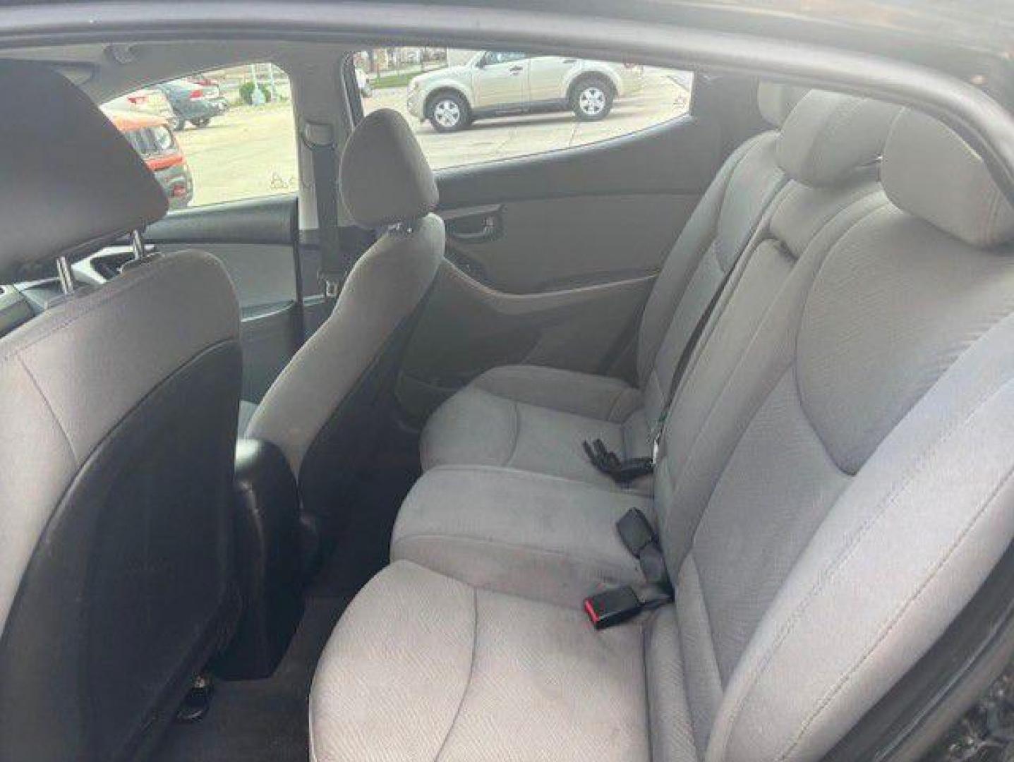 2013 BLACK HYUNDAI ELANTRA GLS (5NPDH4AEXDH) with an 1.8L engine, Automatic transmission, located at 1100 W. Sheridan Ave., Shenandoah, 51601, (712) 246-1600, 40.765678, -95.388817 - Photo#3