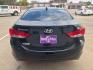 2013 BLACK HYUNDAI ELANTRA GLS (5NPDH4AEXDH) with an 1.8L engine, Automatic transmission, located at 1100 W. Sheridan Ave., Shenandoah, 51601, (712) 246-1600, 40.765678, -95.388817 - Photo#4