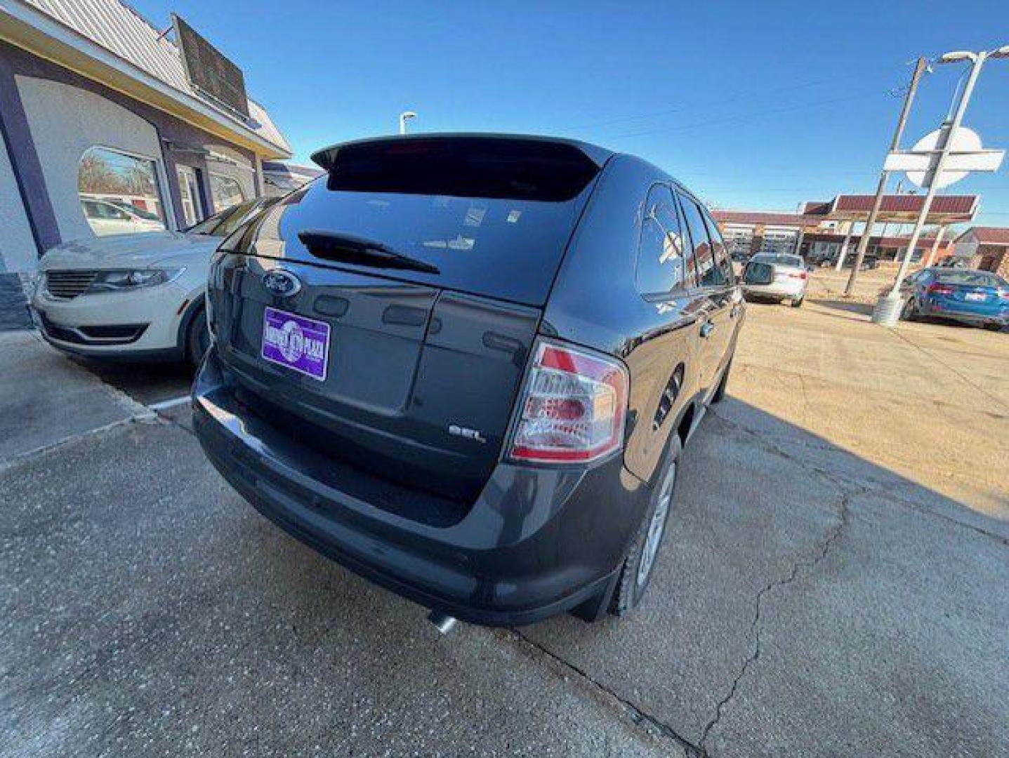 2007 GRAY FORD EDGE SEL (2FMDK38C67B) with an 3.5L engine, Automatic transmission, located at 1100 W. Sheridan Ave., Shenandoah, 51601, (712) 246-1600, 40.765678, -95.388817 - Photo#6