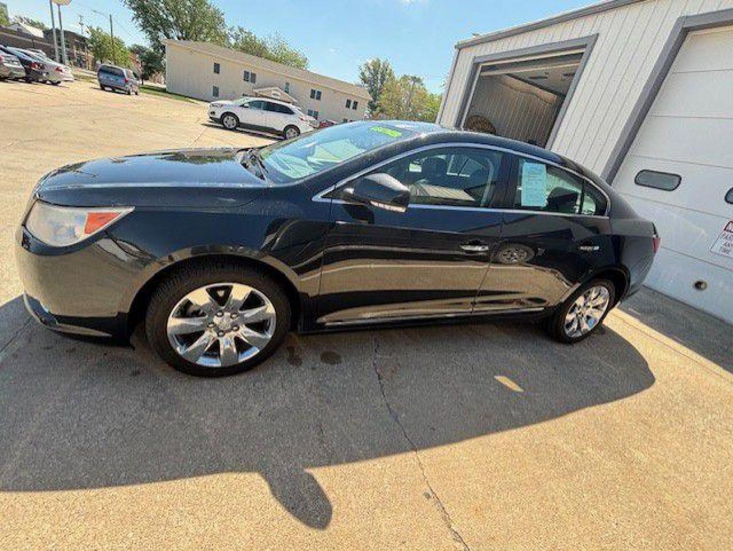 2010 BLACK BUICK LACROSSE CXL (1G4GC5EG4AF) with an 3.0L engine, Automatic transmission, located at 1100 W. Sheridan Ave., Shenandoah, 51601, (712) 246-1600, 40.765678, -95.388817 - Photo#1