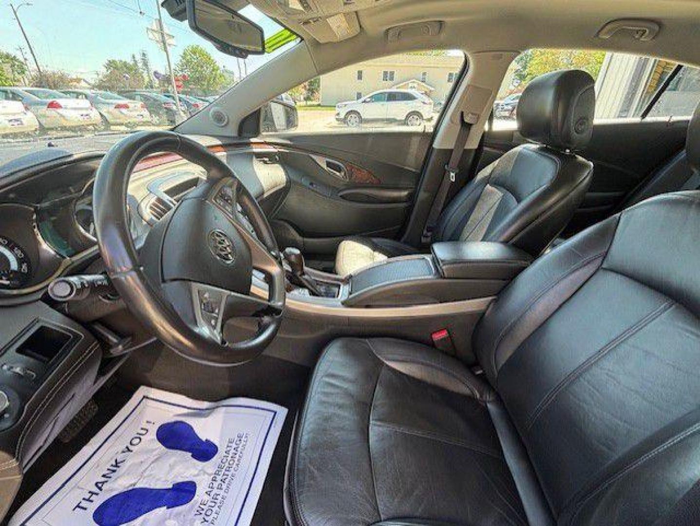 2010 BLACK BUICK LACROSSE CXL (1G4GC5EG4AF) with an 3.0L engine, Automatic transmission, located at 1100 W. Sheridan Ave., Shenandoah, 51601, (712) 246-1600, 40.765678, -95.388817 - Photo#2