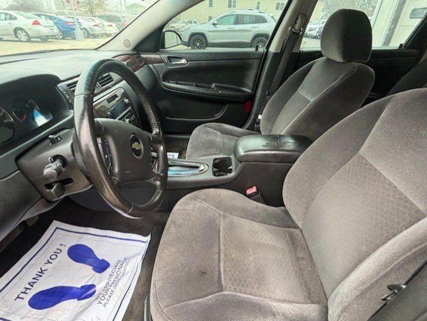 2013 BLACK CHEVROLET IMPALA LT (2G1WG5E36D1) with an 3.6L engine, Automatic transmission, located at 1100 W. Sheridan Ave., Shenandoah, 51601, (712) 246-1600, 40.765678, -95.388817 - Photo#2