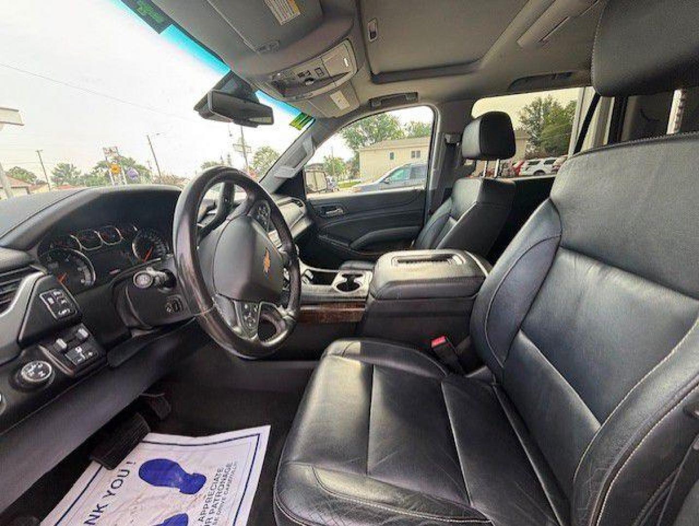 2016 GOLD CHEVROLET TAHOE 1500 LT (1GNSKBKC3GR) with an 5.3L engine, Automatic transmission, located at 1100 W. Sheridan Ave., Shenandoah, 51601, (712) 246-1600, 40.765678, -95.388817 - Photo#2