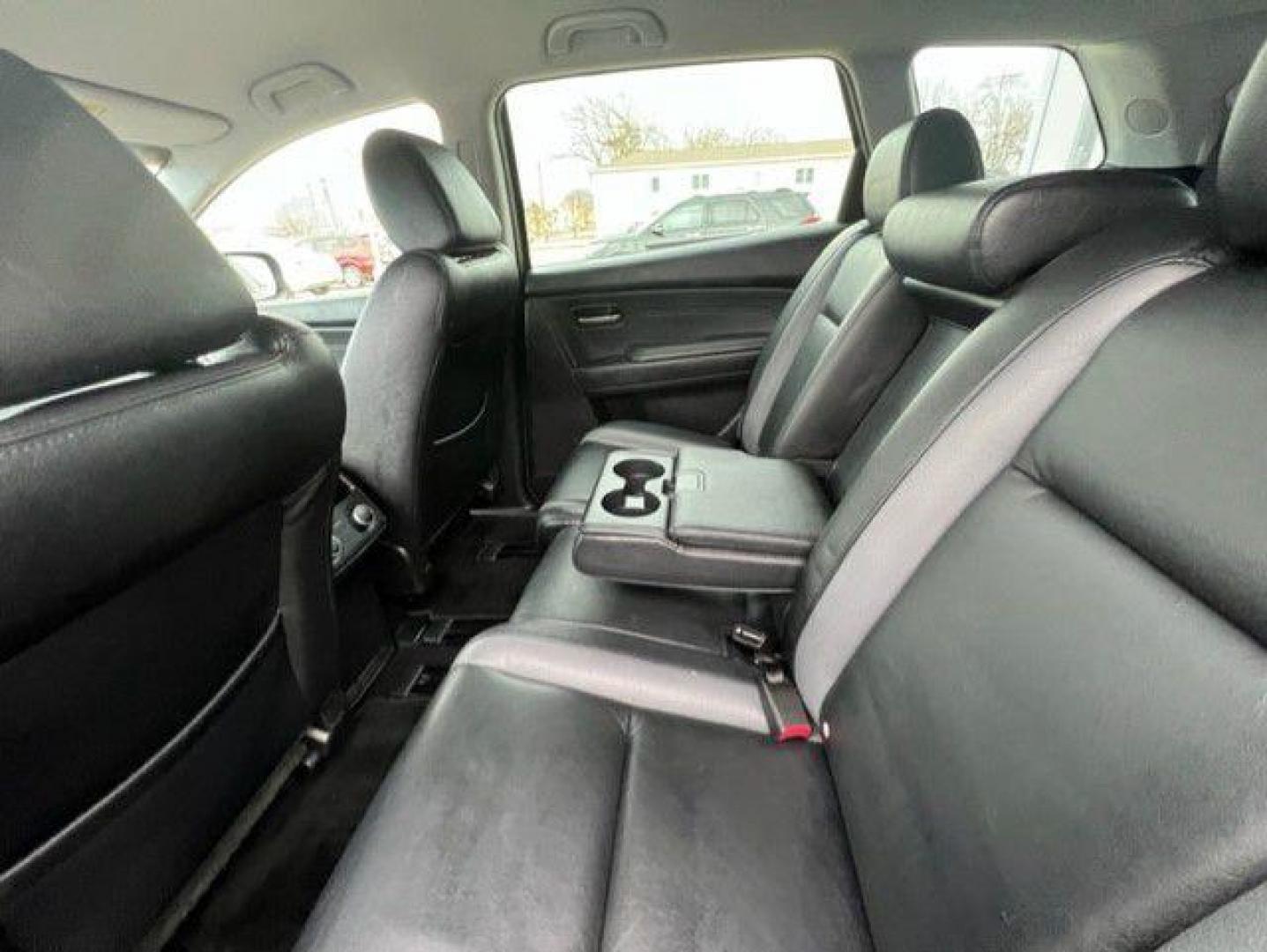 2012 BLACK MAZDA CX-9 SPORT (JM3TB3CA4C0) with an 3.7L engine, Automatic transmission, located at 1100 W. Sheridan Ave., Shenandoah, 51601, (712) 246-1600, 40.765678, -95.388817 - Photo#4