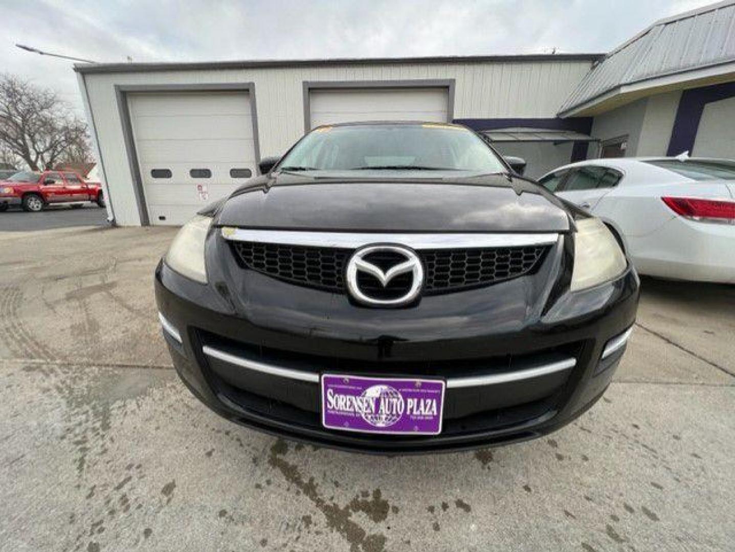 2012 BLACK MAZDA CX-9 SPORT (JM3TB3CA4C0) with an 3.7L engine, Automatic transmission, located at 1100 W. Sheridan Ave., Shenandoah, 51601, (712) 246-1600, 40.765678, -95.388817 - Photo#7