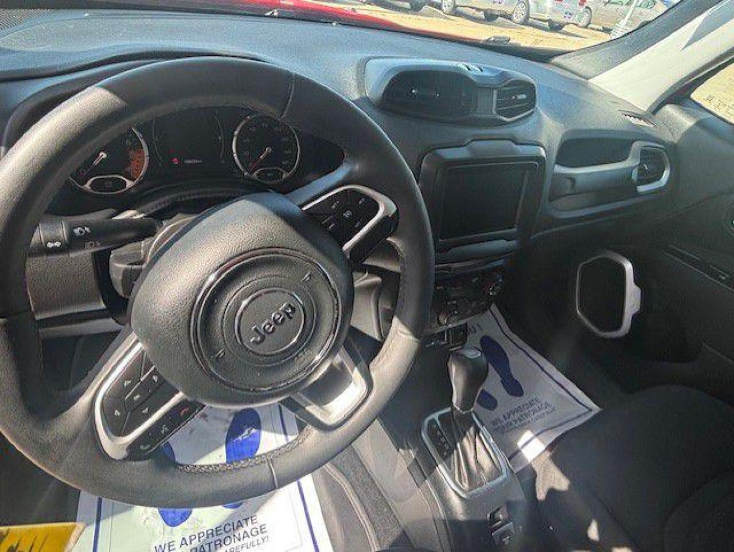 2018 RED JEEP RENEGADE LATITUDE (ZACCJABB0JP) with an 2.4L engine, Automatic transmission, located at 1100 W. Sheridan Ave., Shenandoah, 51601, (712) 246-1600, 40.765678, -95.388817 - Photo#3