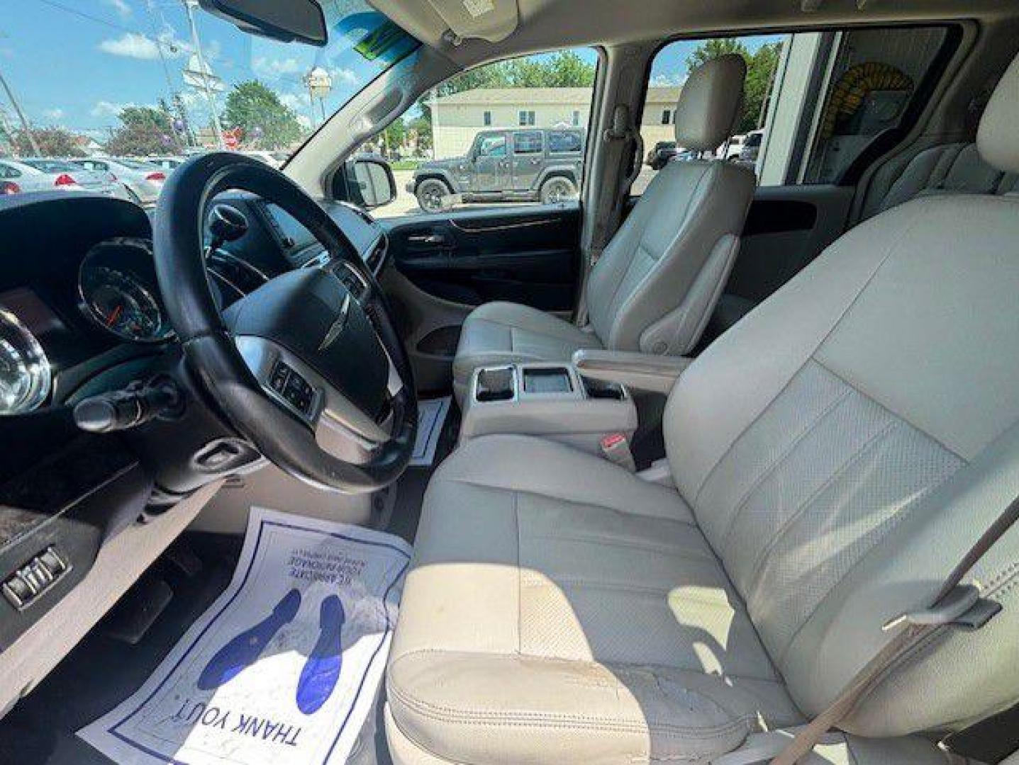 2012 GRAY CHRYSLER TOWN and COUNTRY TOURING (2C4RC1BG2CR) with an 3.6L engine, Automatic transmission, located at 1100 W. Sheridan Ave., Shenandoah, 51601, (712) 246-1600, 40.765678, -95.388817 - Photo#2