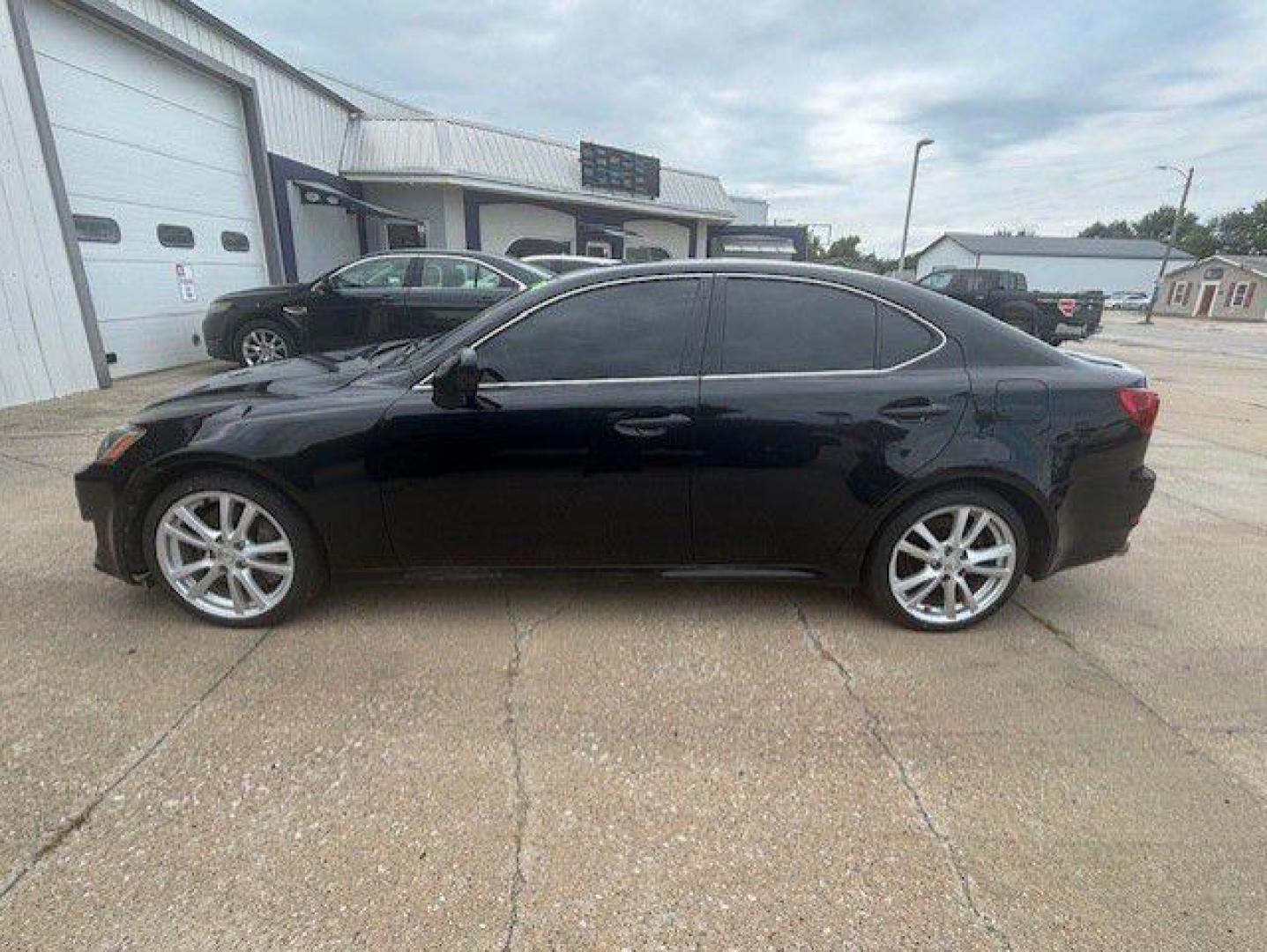 2006 BLACK LEXUS IS 350 (JTHBE262162) with an 3.5L engine, Automatic transmission, located at 1100 W. Sheridan Ave., Shenandoah, 51601, (712) 246-1600, 40.765678, -95.388817 - Photo#1