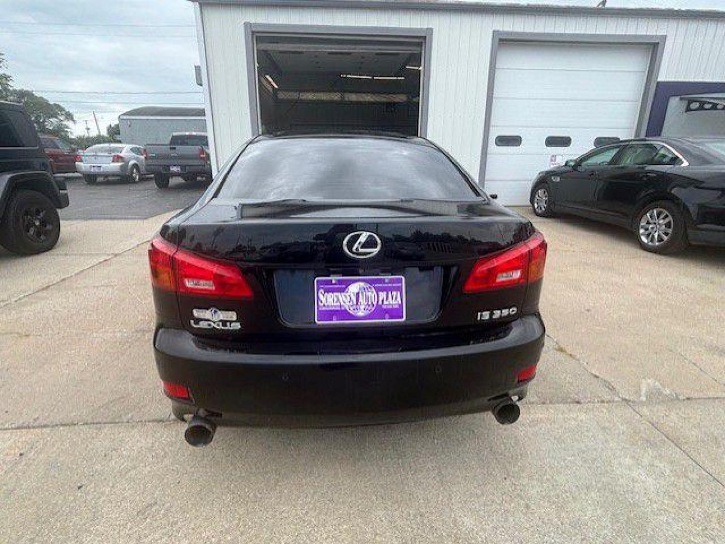 2006 BLACK LEXUS IS 350 (JTHBE262162) with an 3.5L engine, Automatic transmission, located at 1100 W. Sheridan Ave., Shenandoah, 51601, (712) 246-1600, 40.765678, -95.388817 - Photo#4