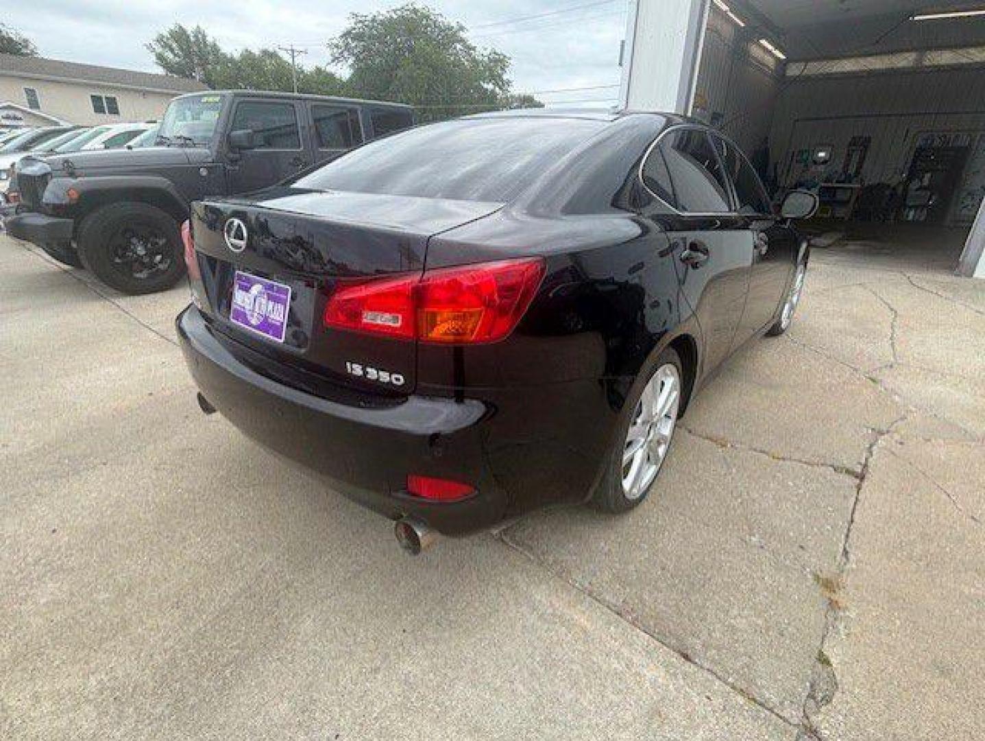 2006 BLACK LEXUS IS 350 (JTHBE262162) with an 3.5L engine, Automatic transmission, located at 1100 W. Sheridan Ave., Shenandoah, 51601, (712) 246-1600, 40.765678, -95.388817 - Photo#5