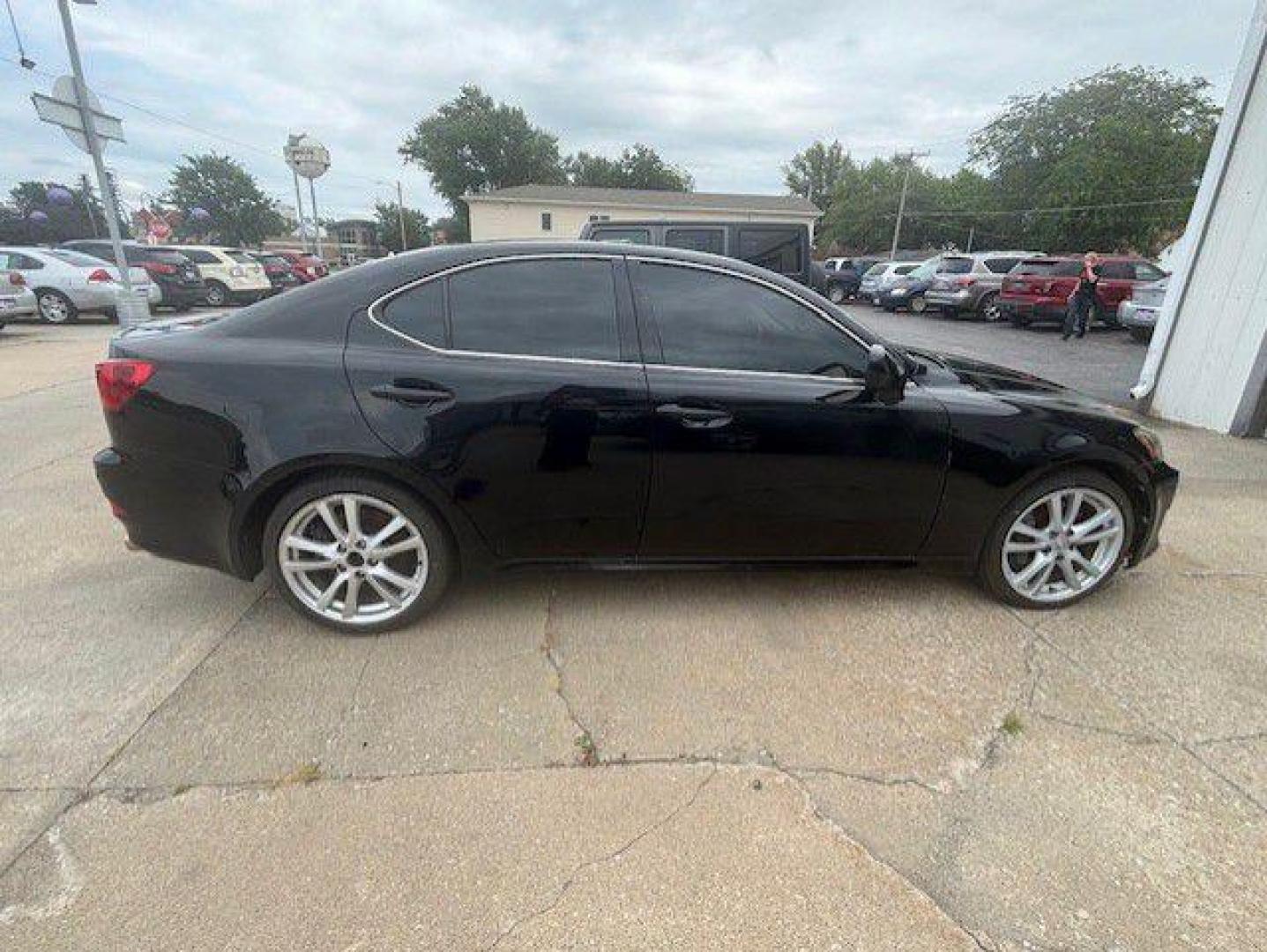 2006 BLACK LEXUS IS 350 (JTHBE262162) with an 3.5L engine, Automatic transmission, located at 1100 W. Sheridan Ave., Shenandoah, 51601, (712) 246-1600, 40.765678, -95.388817 - Photo#6