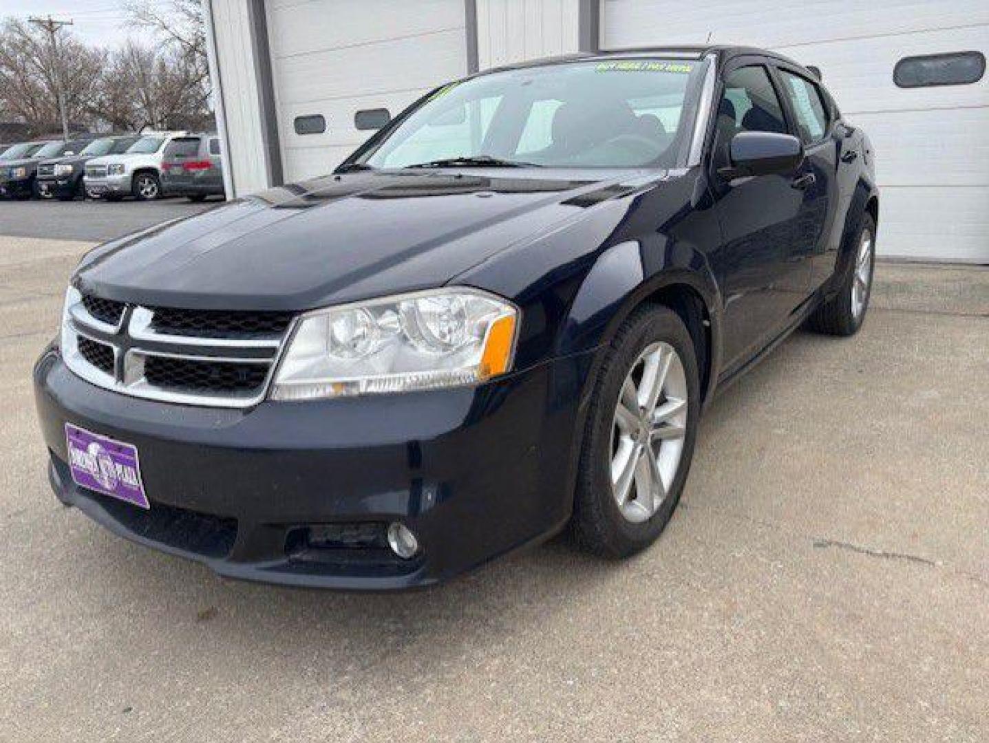 2011 BLUE DODGE AVENGER MAINSTREET (1B3BD1FG5BN) with an 3.6L engine, Automatic transmission, located at 1100 W. Sheridan Ave., Shenandoah, 51601, (712) 246-1600, 40.765678, -95.388817 - Photo#0