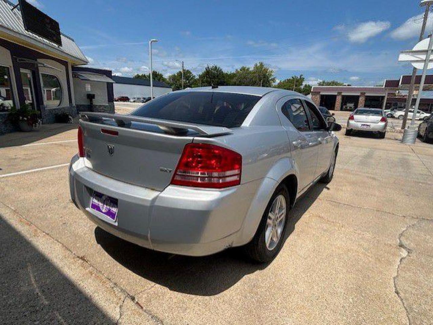 2008 SILVER DODGE AVENGER SXT (1B3LC56K08N) with an 2.4L engine, Automatic transmission, located at 1100 W. Sheridan Ave., Shenandoah, 51601, (712) 246-1600, 40.765678, -95.388817 - Photo#6