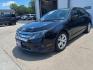 2012 BLACK FORD FUSION SE (3FAHP0HA6CR) with an 2.5L engine, Automatic transmission, located at 1100 W. Sheridan Ave., Shenandoah, 51601, (712) 246-1600, 40.765678, -95.388817 - Photo#0