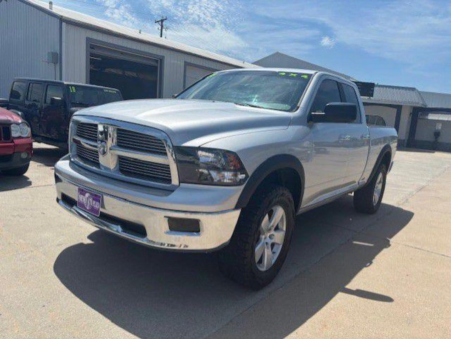 2009 SILVER DODGE RAM 1500 (1D3HV18T99S) , Automatic transmission, located at 1100 W. Sheridan Ave., Shenandoah, 51601, (712) 246-1600, 40.765678, -95.388817 - Photo#0
