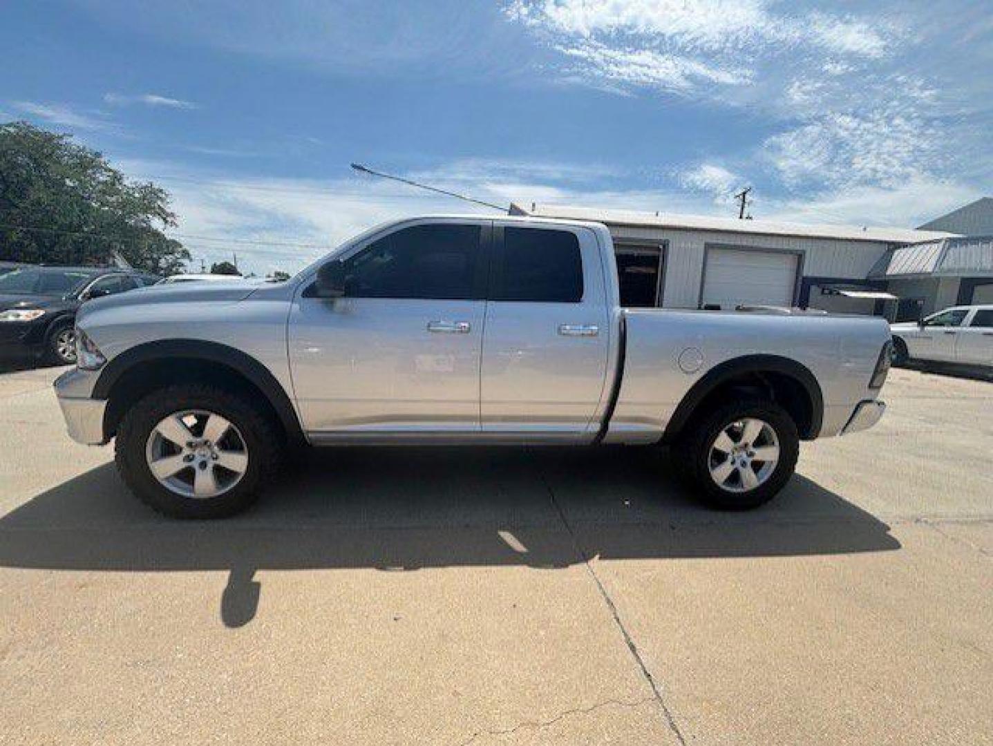 2009 SILVER DODGE RAM 1500 (1D3HV18T99S) , Automatic transmission, located at 1100 W. Sheridan Ave., Shenandoah, 51601, (712) 246-1600, 40.765678, -95.388817 - Photo#1