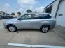2014 SILVER MITSUBISHI OUTLANDER ES (JA4AD2A32EZ) with an 2.4L engine, Continuously Variable transmission, located at 1100 W. Sheridan Ave., Shenandoah, 51601, (712) 246-1600, 40.765678, -95.388817 - Photo#1