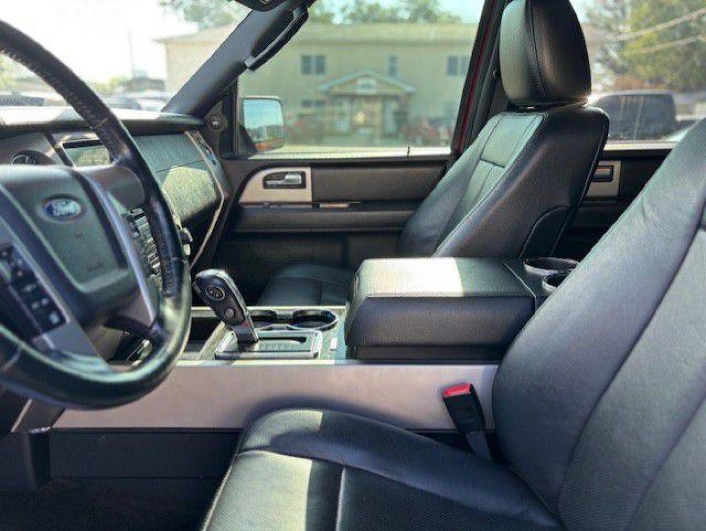 2017 RED FORD EXPEDITION EL LIMITED (1FMJK2ATXHE) with an 3.5L engine, Automatic transmission, located at 1100 W. Sheridan Ave., Shenandoah, 51601, (712) 246-1600, 40.765678, -95.388817 - Photo#1