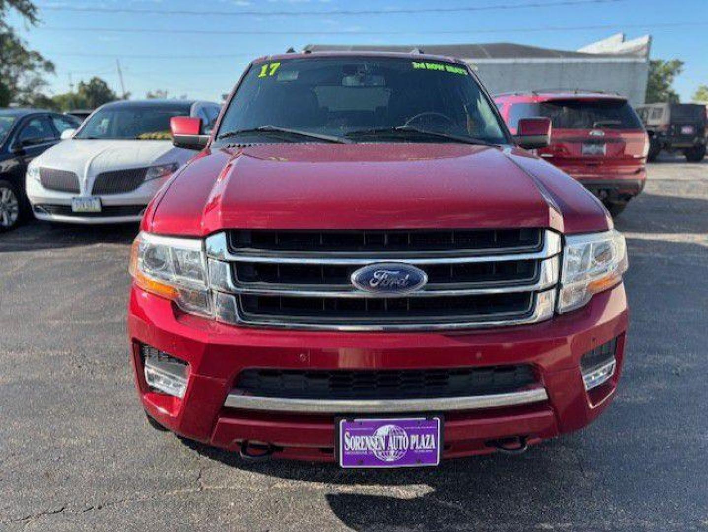 2017 RED FORD EXPEDITION EL LIMITED (1FMJK2ATXHE) with an 3.5L engine, Automatic transmission, located at 1100 W. Sheridan Ave., Shenandoah, 51601, (712) 246-1600, 40.765678, -95.388817 - Photo#8