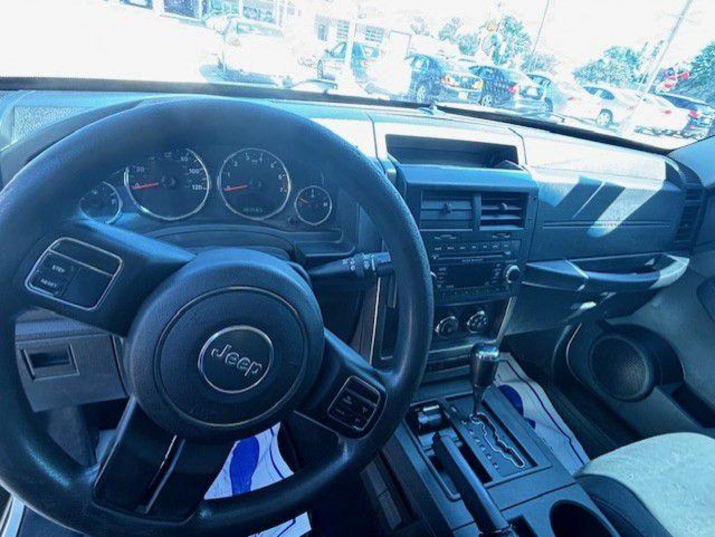2012 WHITE JEEP LIBERTY SPORT (1C4PJMAK4CW) with an 3.7L engine, Automatic transmission, located at 1100 W. Sheridan Ave., Shenandoah, 51601, (712) 246-1600, 40.765678, -95.388817 - Photo#3