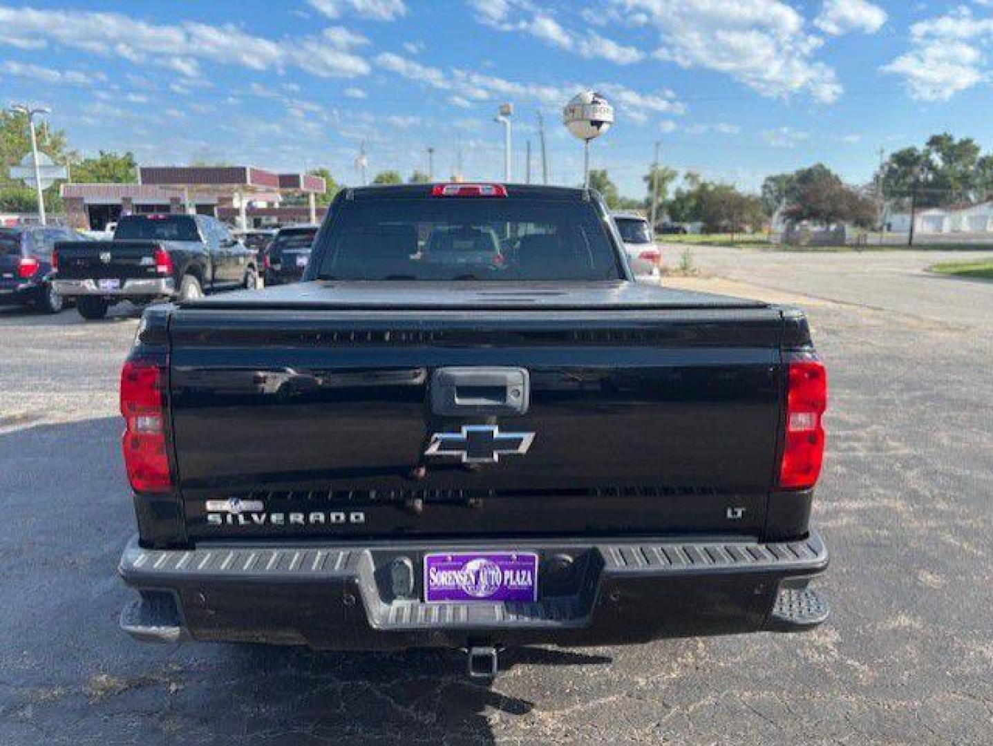 2015 BLACK CHEVROLET SILVERADO 1500 LT (1GCVKREC2FZ) with an 5.3L engine, Automatic transmission, located at 1100 W. Sheridan Ave., Shenandoah, 51601, (712) 246-1600, 40.765678, -95.388817 - Photo#3