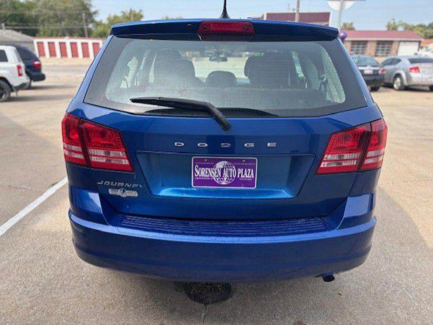 2015 BLUE DODGE JOURNEY SE (3C4PDCAB5FT) with an 2.4L engine, Automatic transmission, located at 1100 W. Sheridan Ave., Shenandoah, 51601, (712) 246-1600, 40.765678, -95.388817 - Photo#5