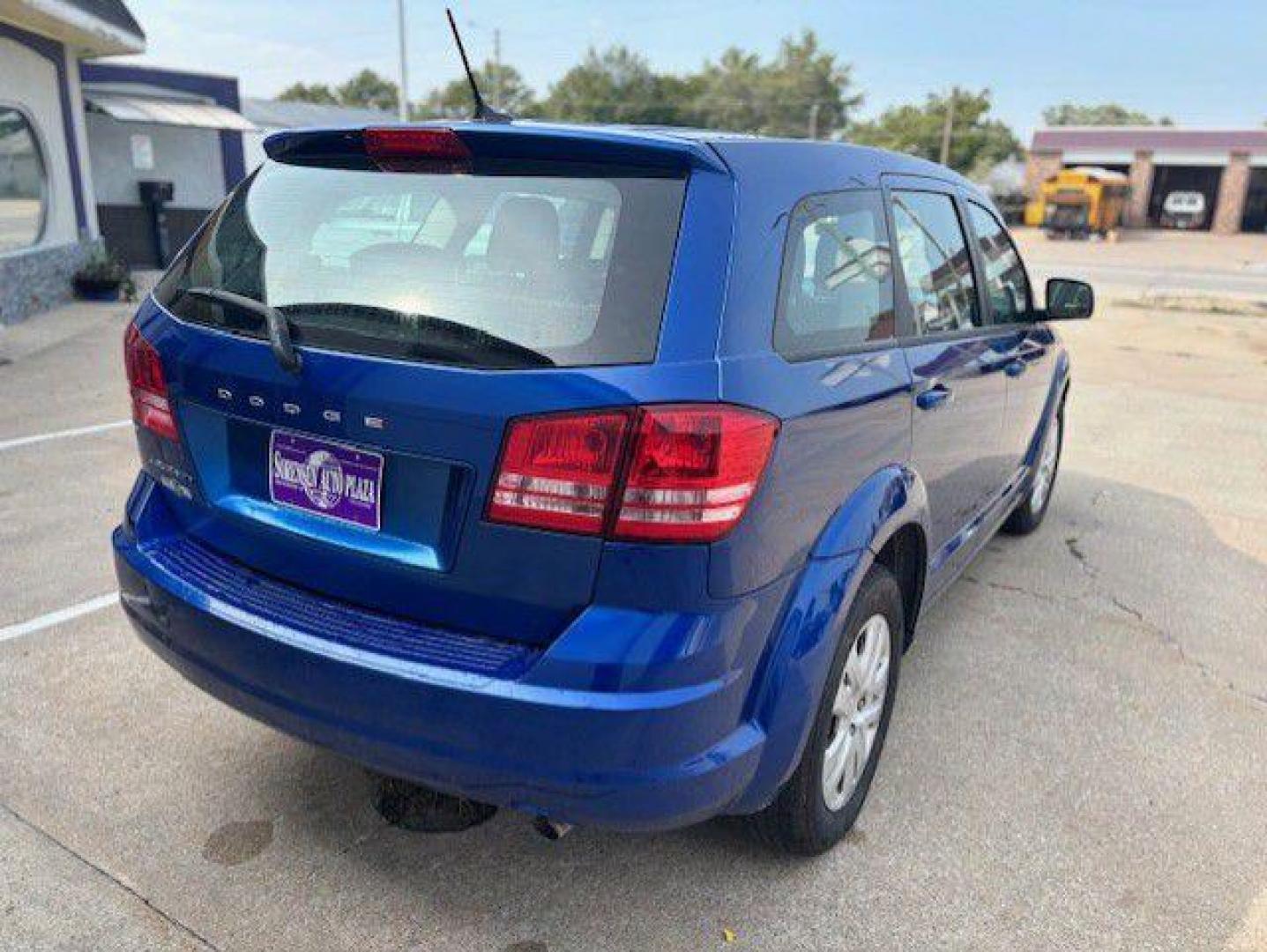 2015 BLUE DODGE JOURNEY SE (3C4PDCAB5FT) with an 2.4L engine, Automatic transmission, located at 1100 W. Sheridan Ave., Shenandoah, 51601, (712) 246-1600, 40.765678, -95.388817 - Photo#6