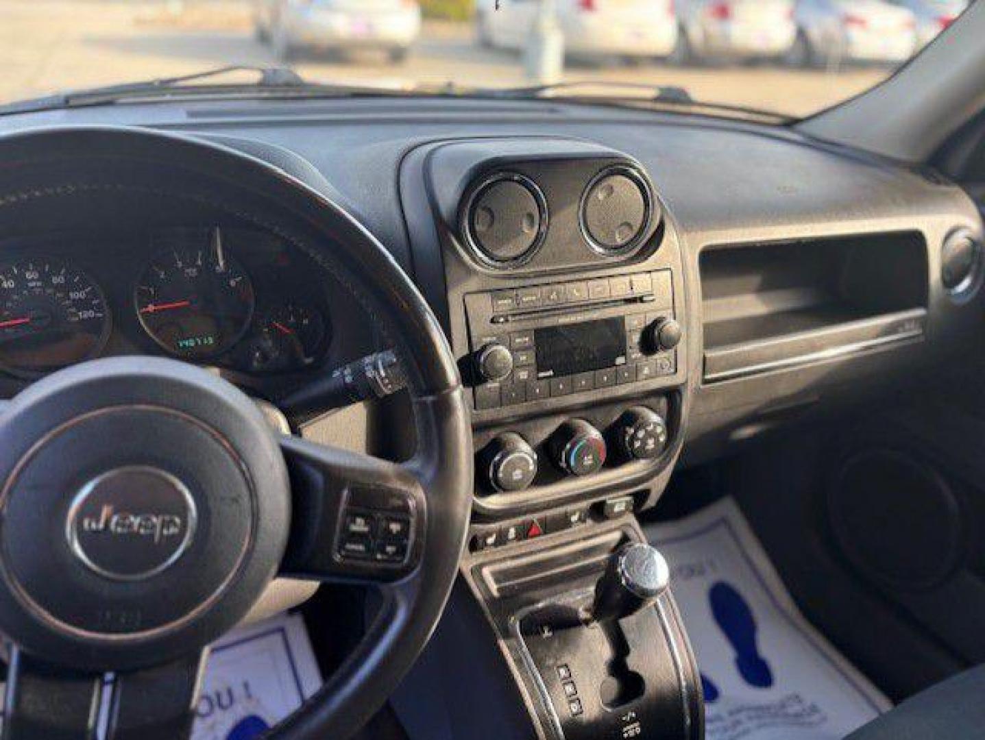 2013 BLACK JEEP PATRIOT LATITUDE (1C4NJRFB8DD) with an 2.4L engine, Continuously Variable transmission, located at 1100 W. Sheridan Ave., Shenandoah, 51601, (712) 246-1600, 40.765678, -95.388817 - Photo#3