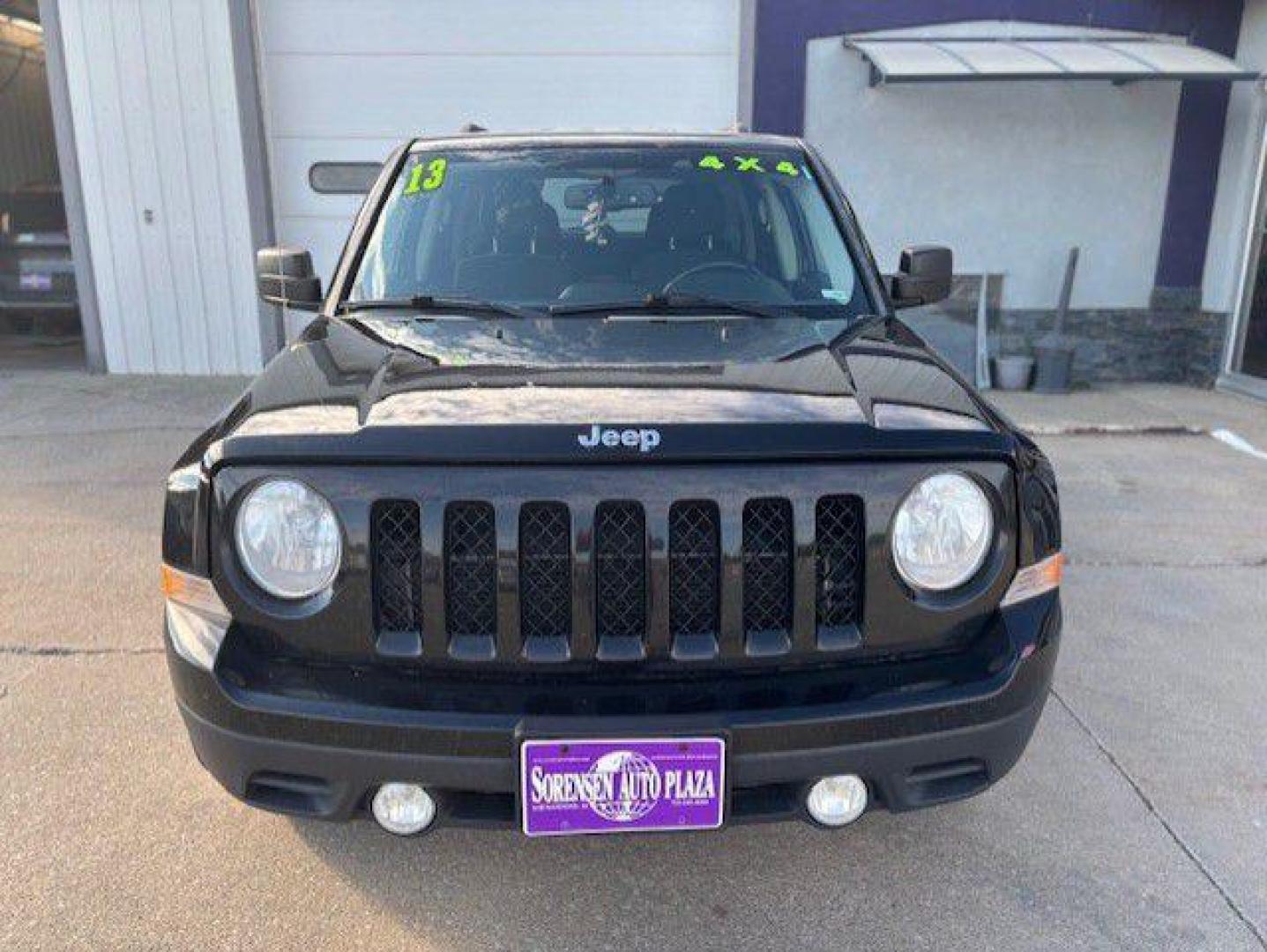 2013 BLACK JEEP PATRIOT LATITUDE (1C4NJRFB8DD) with an 2.4L engine, Continuously Variable transmission, located at 1100 W. Sheridan Ave., Shenandoah, 51601, (712) 246-1600, 40.765678, -95.388817 - Photo#8