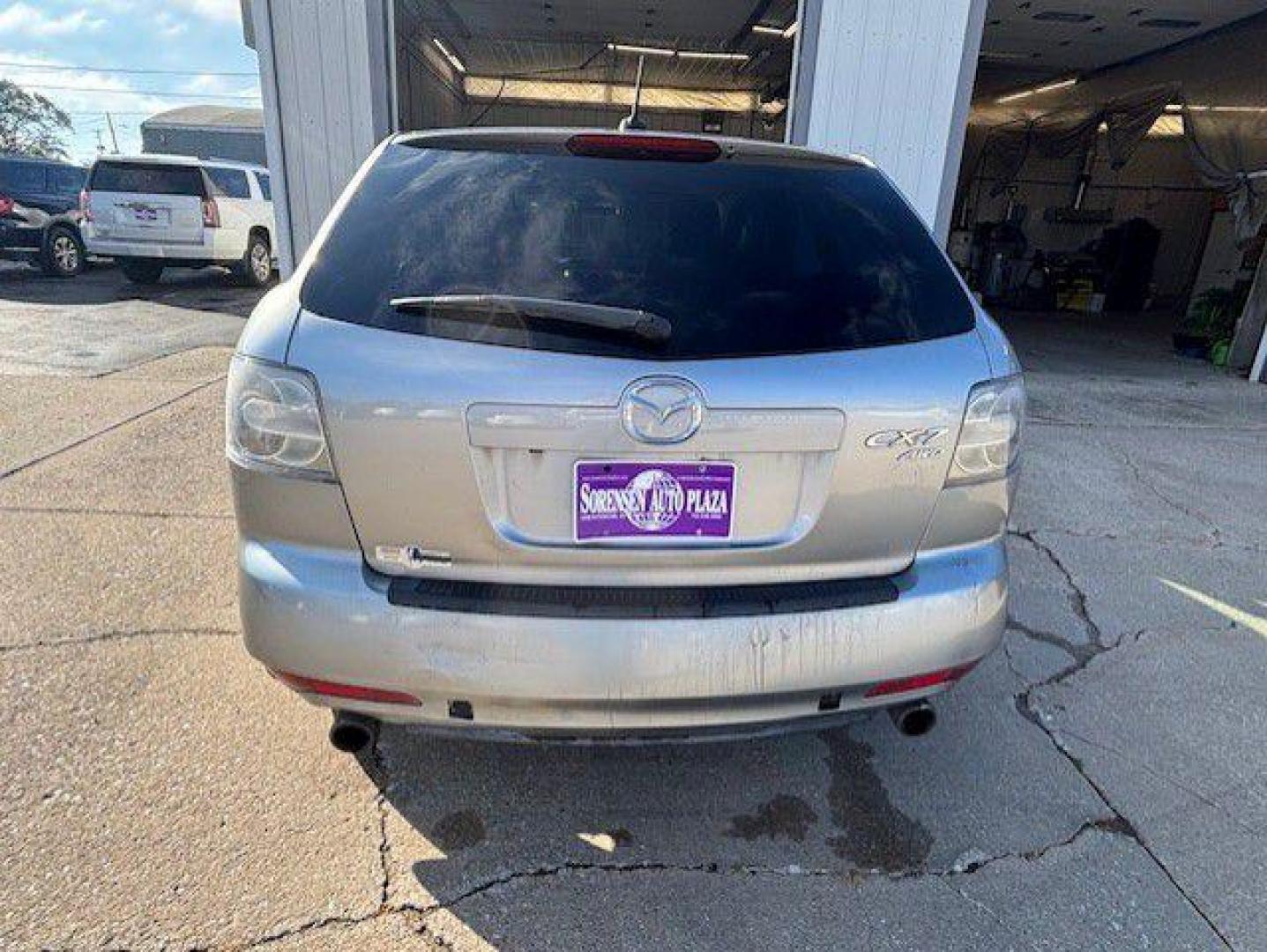 2010 SILVER MAZDA CX-7 Touring (JM3ER4W35A0) with an 2.3L engine, Automatic transmission, located at 1100 W. Sheridan Ave., Shenandoah, 51601, (712) 246-1600, 40.765678, -95.388817 - Photo#2