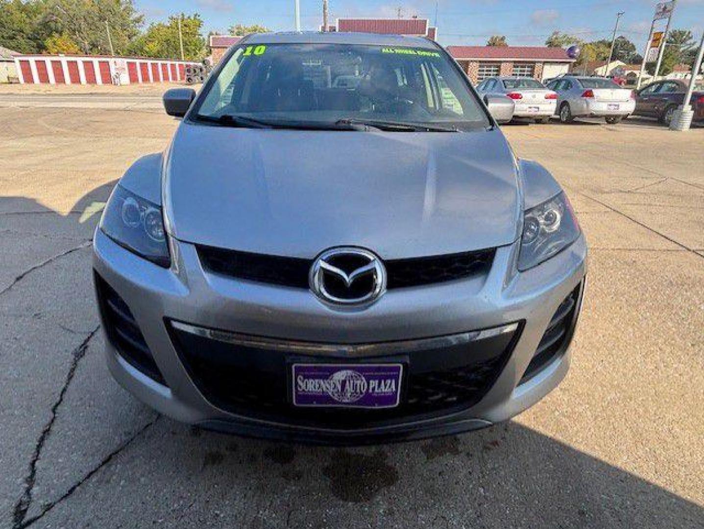 2010 SILVER MAZDA CX-7 Touring (JM3ER4W35A0) with an 2.3L engine, Automatic transmission, located at 1100 W. Sheridan Ave., Shenandoah, 51601, (712) 246-1600, 40.765678, -95.388817 - Photo#5