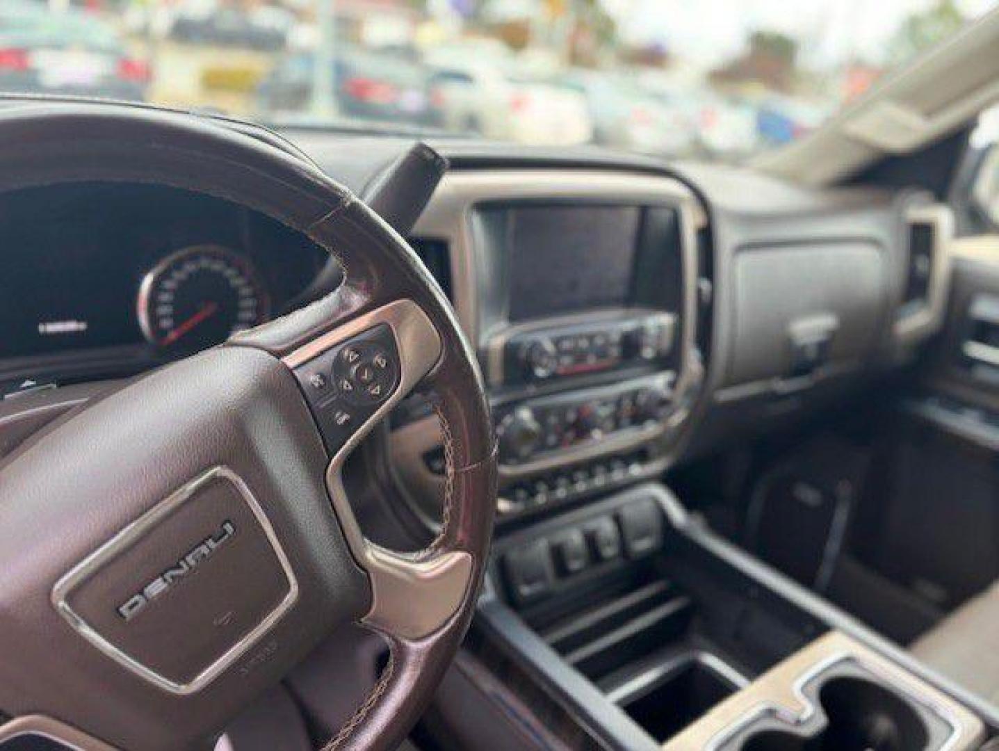 2015 BLACK GMC SIERRA 1500 DENALI (3GTU2WEJ5FG) with an 6.2L engine, Automatic transmission, located at 1100 W. Sheridan Ave., Shenandoah, 51601, (712) 246-1600, 40.765678, -95.388817 - Photo#3