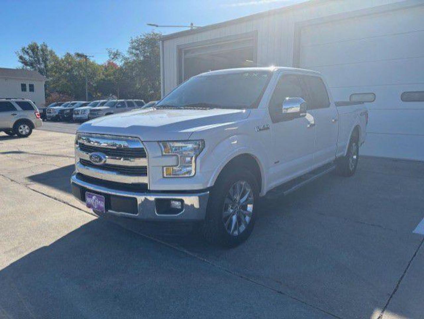 2016 WHITE FORD F150 SUPERCREW (1FTFW1EG9GK) with an 3.5L engine, Automatic transmission, located at 1100 W. Sheridan Ave., Shenandoah, 51601, (712) 246-1600, 40.765678, -95.388817 - Photo#0