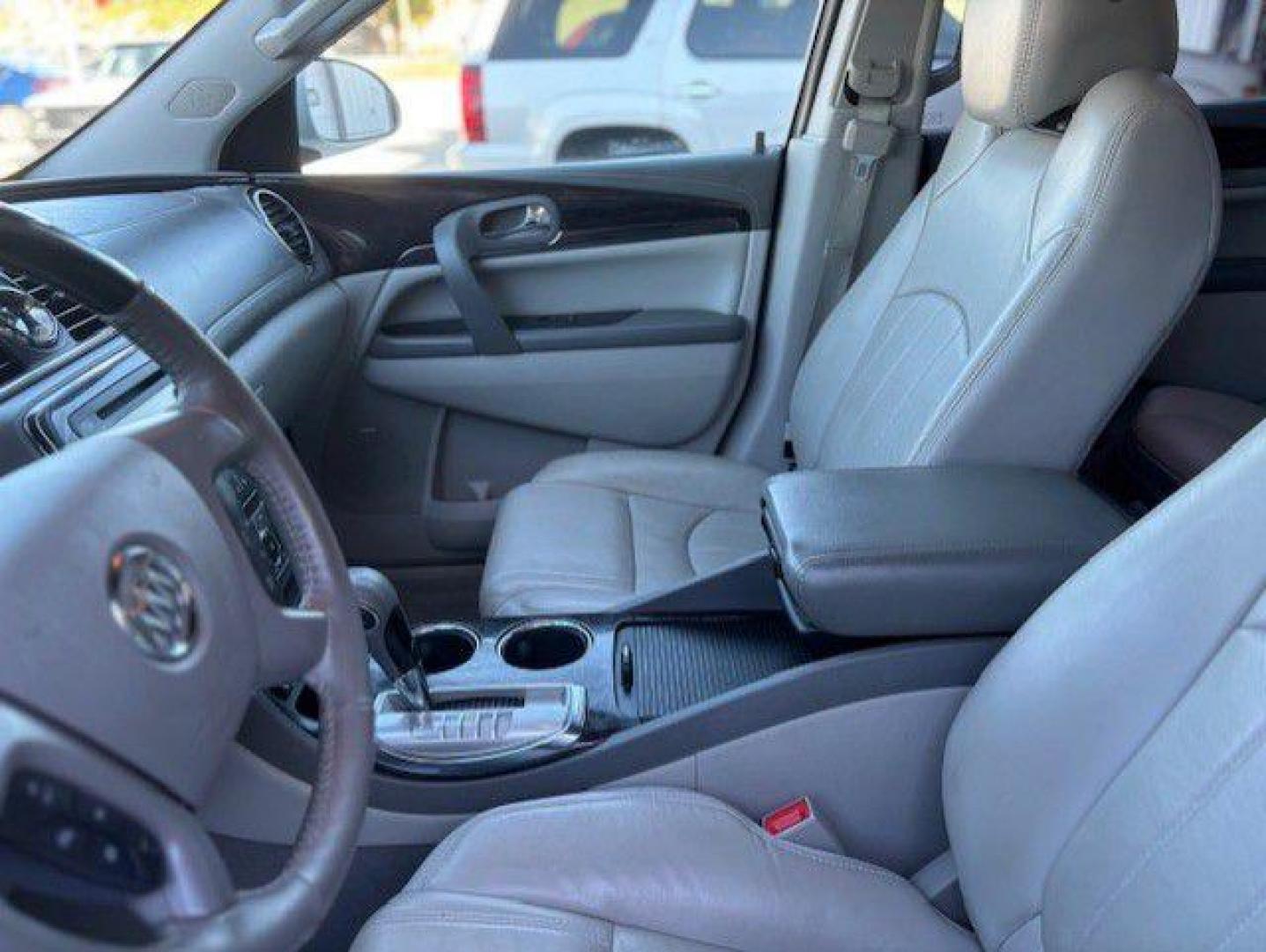 2017 WHITE BUICK ENCLAVE PREMIUM (5GAKVCKD0HJ) with an 3.6L engine, Automatic transmission, located at 1100 W. Sheridan Ave., Shenandoah, 51601, (712) 246-1600, 40.765678, -95.388817 - Photo#1