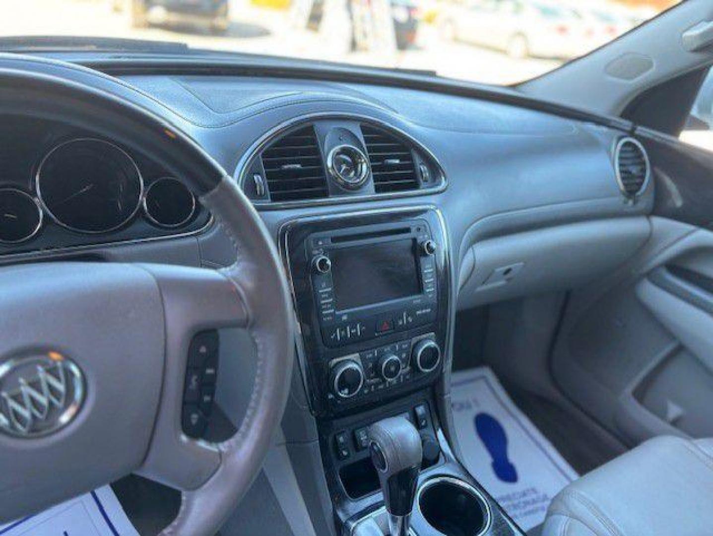 2017 WHITE BUICK ENCLAVE PREMIUM (5GAKVCKD0HJ) with an 3.6L engine, Automatic transmission, located at 1100 W. Sheridan Ave., Shenandoah, 51601, (712) 246-1600, 40.765678, -95.388817 - Photo#2