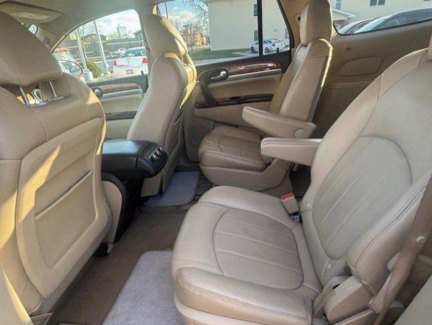 2012 BROWN BUICK ENCLAVE (5GAKRCED0CJ) with an 3.6L engine, Automatic transmission, located at 1100 W. Sheridan Ave., Shenandoah, 51601, (712) 246-1600, 40.765678, -95.388817 - Photo#3