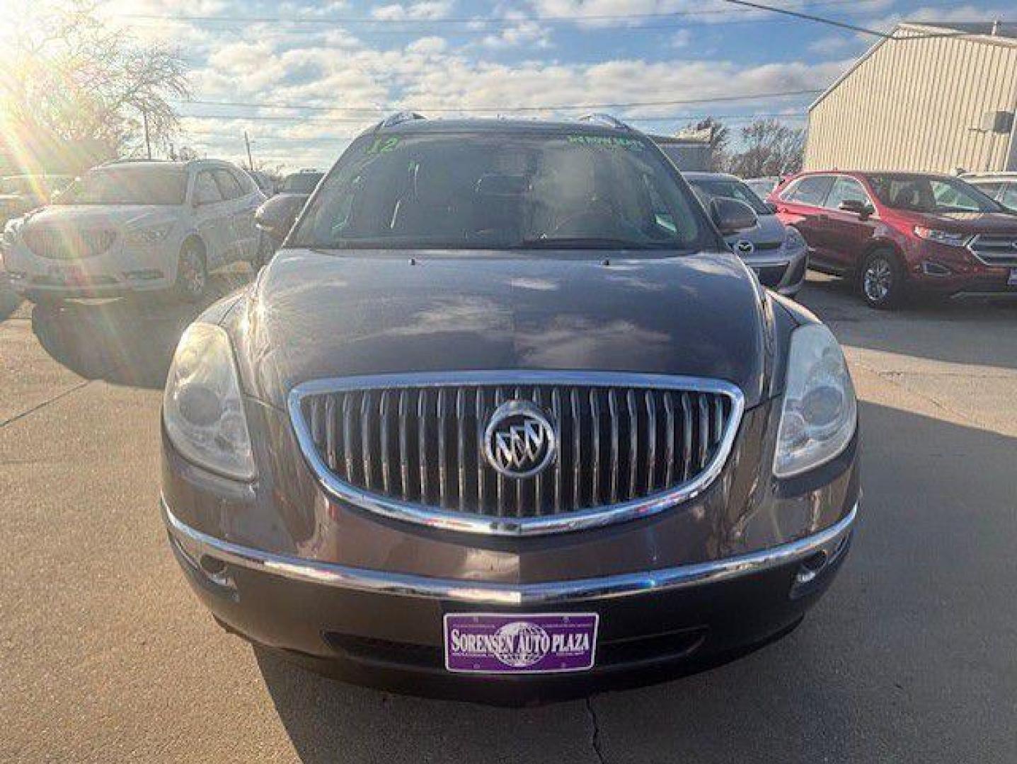 2012 BROWN BUICK ENCLAVE (5GAKRCED0CJ) with an 3.6L engine, Automatic transmission, located at 1100 W. Sheridan Ave., Shenandoah, 51601, (712) 246-1600, 40.765678, -95.388817 - Photo#9