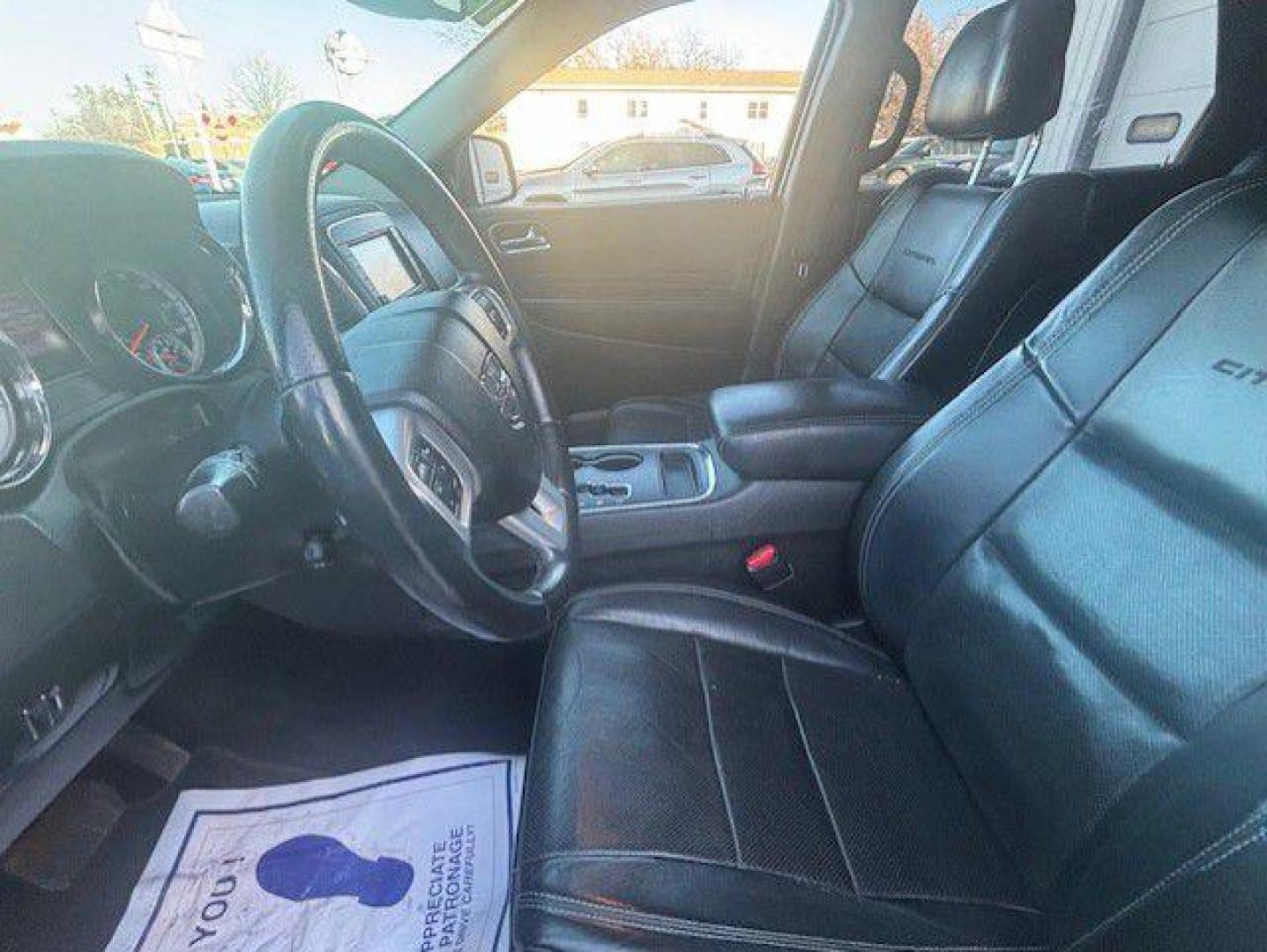 2013 GRAY DODGE DURANGO CITADEL (1C4RDJEG6DC) with an 3.6L engine, Automatic transmission, located at 1100 W. Sheridan Ave., Shenandoah, 51601, (712) 246-1600, 40.765678, -95.388817 - Photo#2