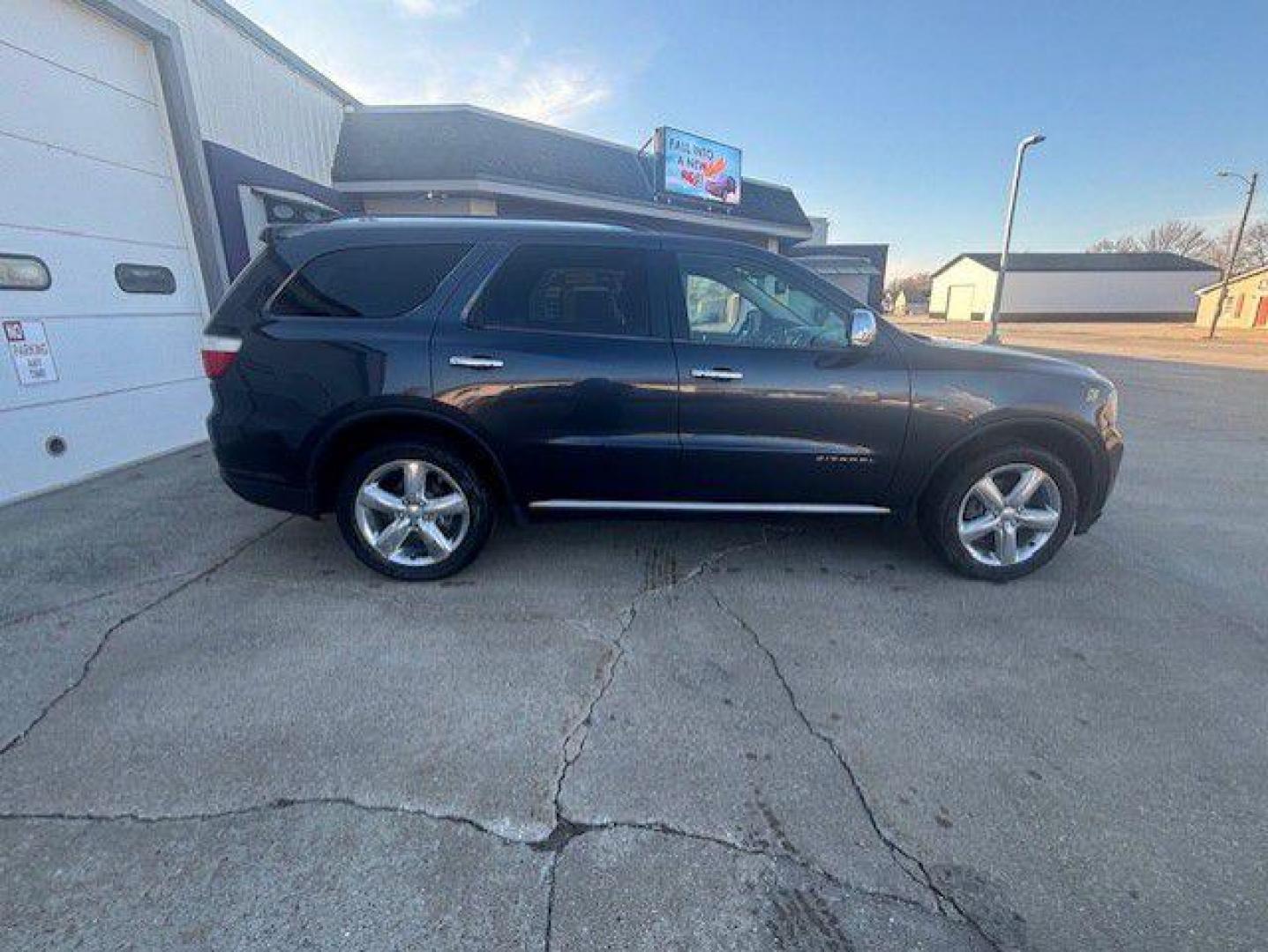 2013 GRAY DODGE DURANGO CITADEL (1C4RDJEG6DC) with an 3.6L engine, Automatic transmission, located at 1100 W. Sheridan Ave., Shenandoah, 51601, (712) 246-1600, 40.765678, -95.388817 - Photo#7
