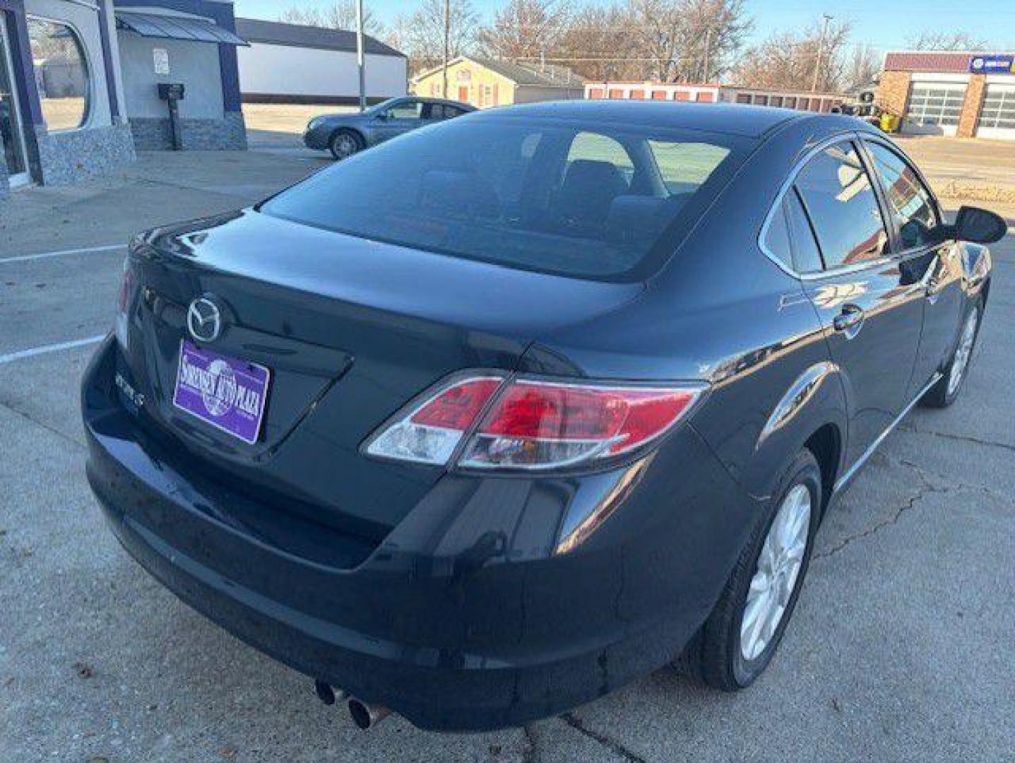 2012 GRAY MAZDA 6 I (1YVHZ8DH3C5) with an 2.5L engine, Automatic transmission, located at 1100 W. Sheridan Ave., Shenandoah, 51601, (712) 246-1600, 40.765678, -95.388817 - Photo#6