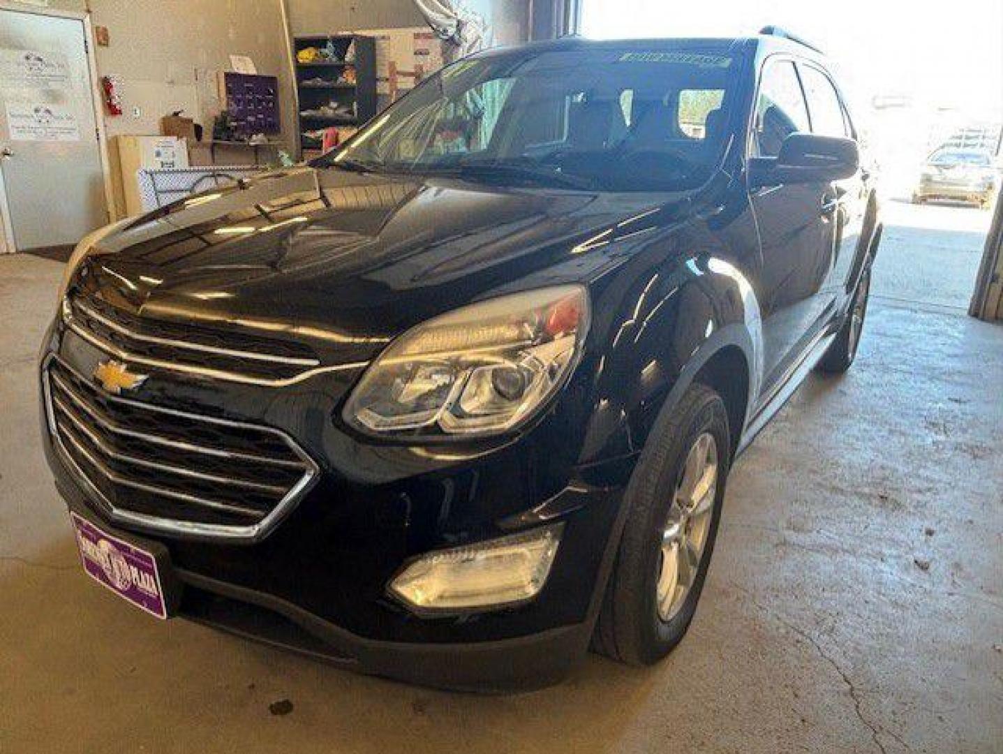 2017 BLACK CHEVROLET EQUINOX LT (2GNFLFEK7H6) with an 2.4L engine, Automatic transmission, located at 1100 W. Sheridan Ave., Shenandoah, 51601, (712) 246-1600, 40.765678, -95.388817 - Photo#0