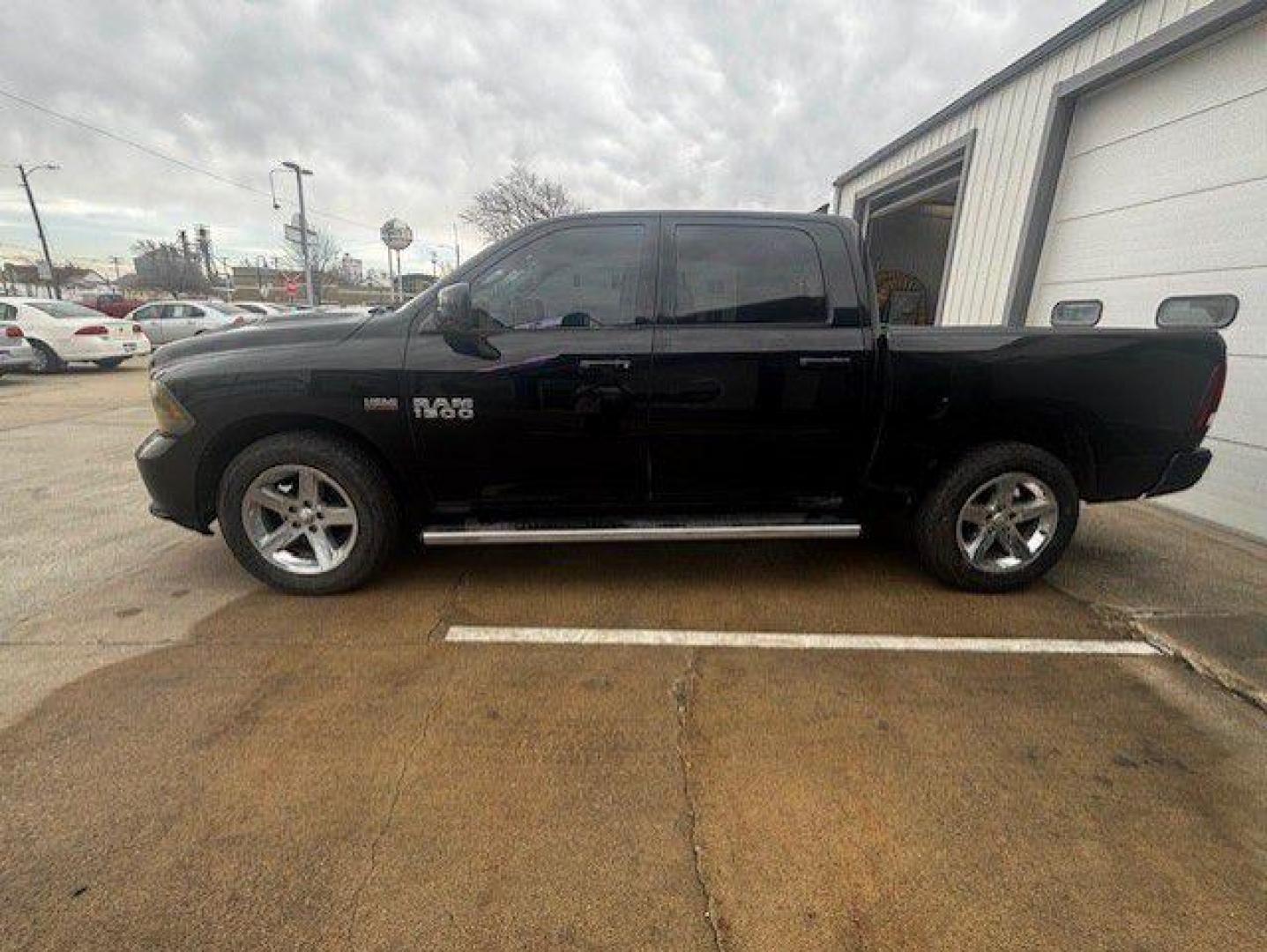 2013 BLACK RAM 1500 SPORT (1C6RR7MT2DS) with an 5.7L engine, Automatic transmission, located at 1100 W. Sheridan Ave., Shenandoah, 51601, (712) 246-1600, 40.765678, -95.388817 - Photo#1