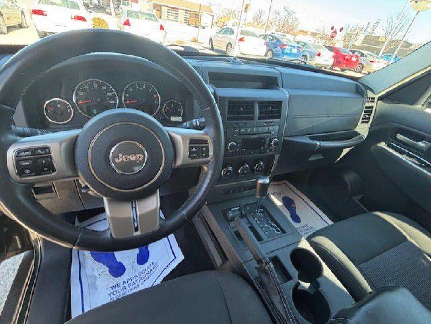 2011 GREEN JEEP LIBERTY RENEGADE (1J4PN3GK3BW) with an 3.7L engine, Automatic transmission, located at 1100 W. Sheridan Ave., Shenandoah, 51601, (712) 246-1600, 40.765678, -95.388817 - Photo#3