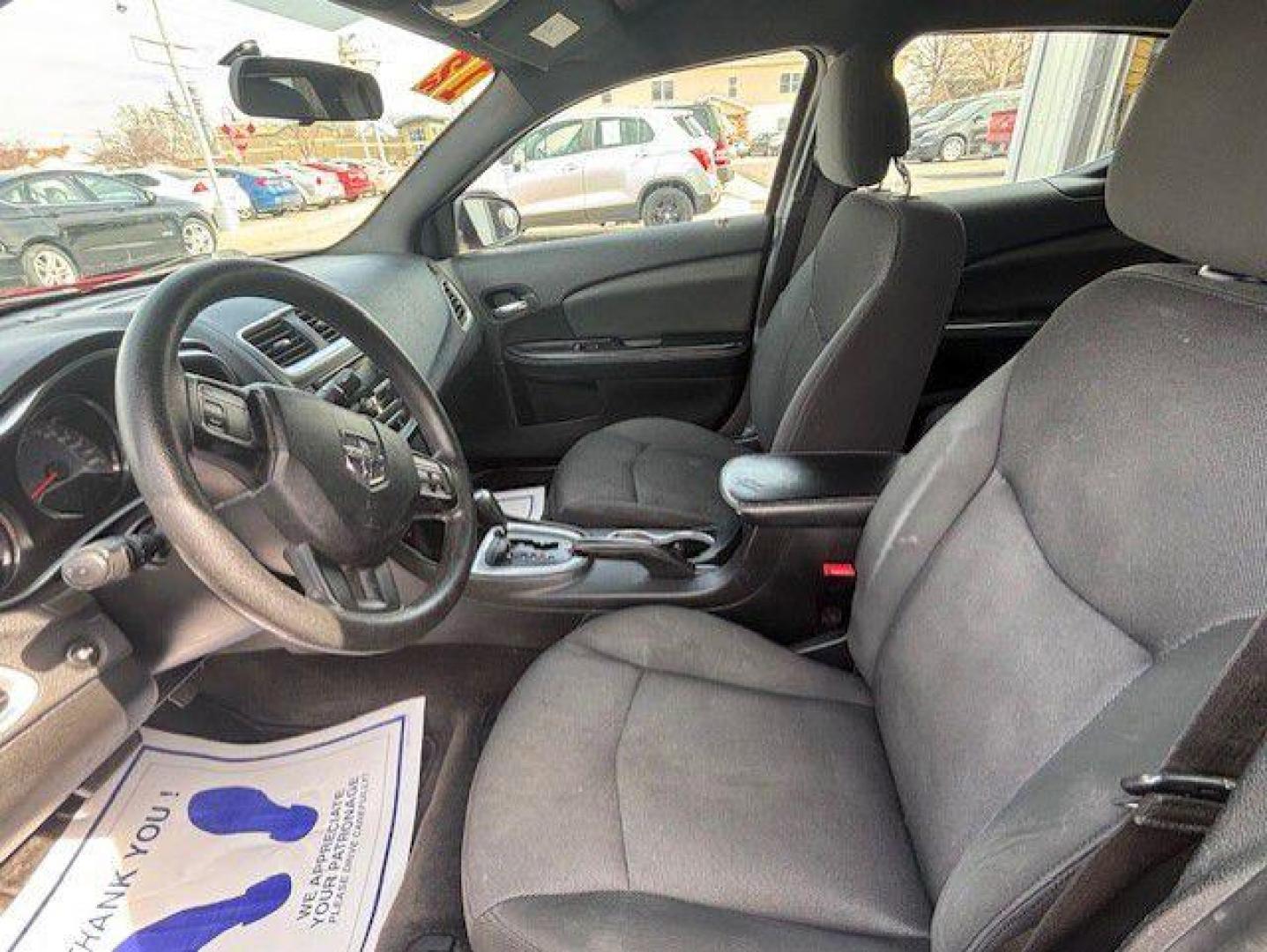 2012 RED DODGE AVENGER SE (1C3CDZAG4CN) with an 3.6L engine, Automatic transmission, located at 1100 W. Sheridan Ave., Shenandoah, 51601, (712) 246-1600, 40.765678, -95.388817 - Photo#2