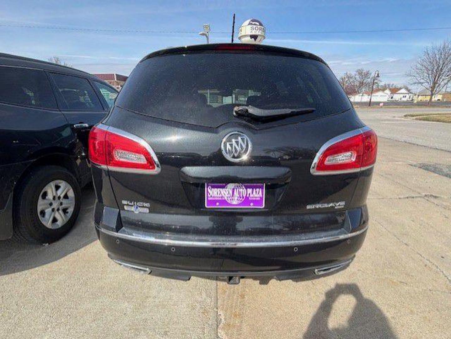 2015 BLACK BUICK ENCLAVE PREMIUM (5GAKVCKD9FJ) with an 3.6L engine, Automatic transmission, located at 1100 W. Sheridan Ave., Shenandoah, 51601, (712) 246-1600, 40.765678, -95.388817 - Photo#4