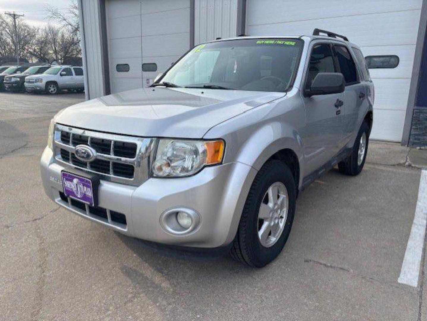 2012 SILVER FORD ESCAPE XLT (1FMCU0DG5CK) with an 3.0L engine, Automatic transmission, located at 1100 W. Sheridan Ave., Shenandoah, 51601, (712) 246-1600, 40.765678, -95.388817 - Photo#0