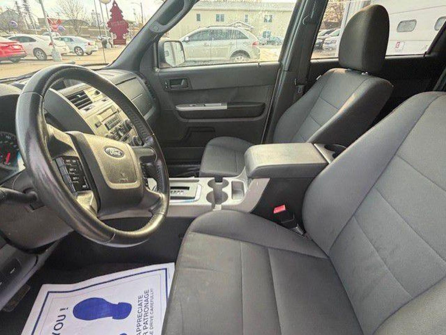 2012 SILVER FORD ESCAPE XLT (1FMCU0DG5CK) with an 3.0L engine, Automatic transmission, located at 1100 W. Sheridan Ave., Shenandoah, 51601, (712) 246-1600, 40.765678, -95.388817 - Photo#3