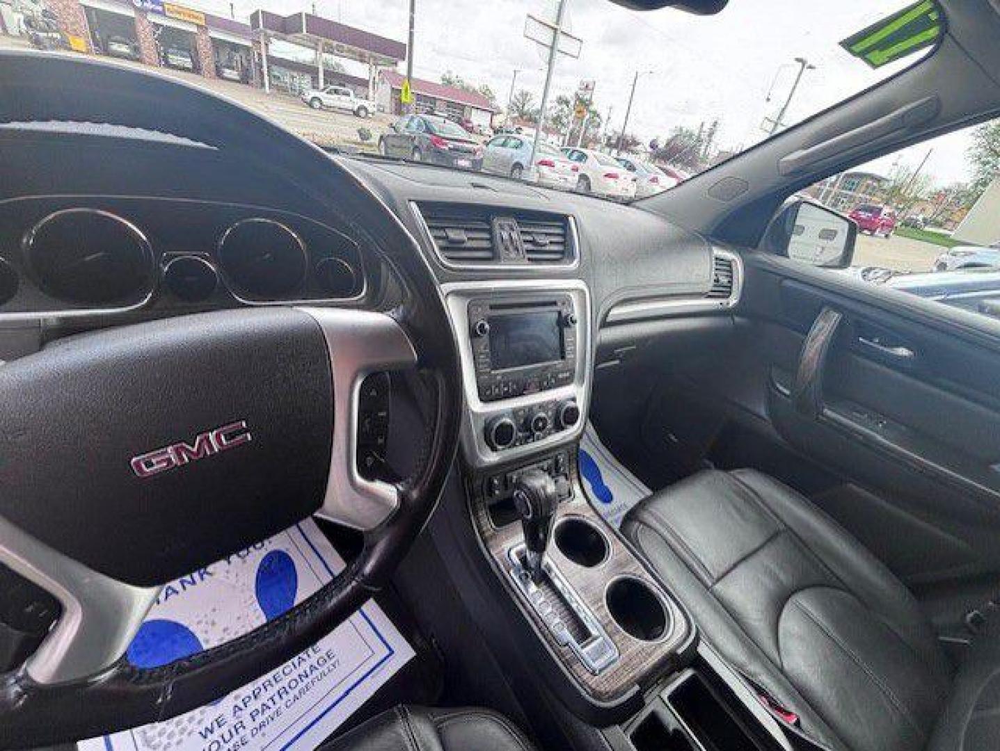 2017 BLACK GMC ACADIA LIMITED SLT-2 (1GKKVSKD9HJ) with an 3.6L engine, Automatic transmission, located at 1100 W. Sheridan Ave., Shenandoah, 51601, (712) 246-1600, 40.765678, -95.388817 - Photo#3