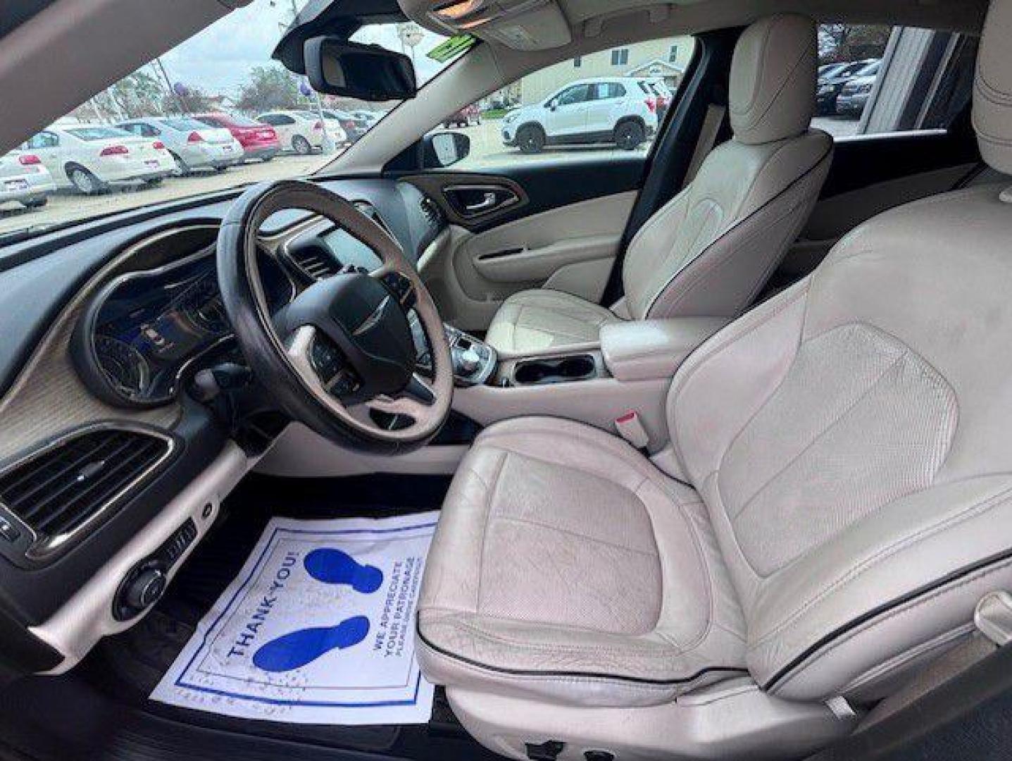 2015 GRAY CHRYSLER 200 C (1C3CCCCG0FN) with an 3.6L engine, Automatic transmission, located at 1100 W. Sheridan Ave., Shenandoah, 51601, (712) 246-1600, 40.765678, -95.388817 - Photo#2